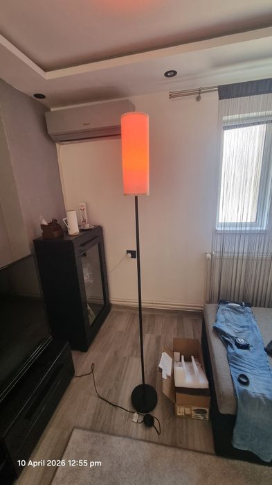 Set 2 lampi RGBW de podea