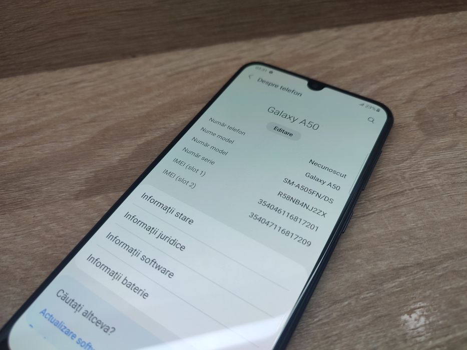 Samsung Galaxy A50 Blue 128 Gb 4Gb RAM Pret FIX super Pret , pret absolut FIX 299 Lei / buc