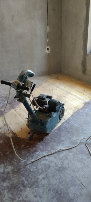 Шлифовка пол паркет