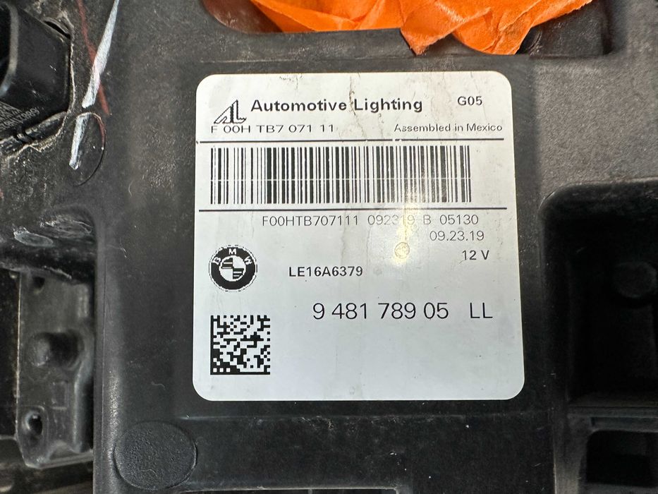Фар фарове LASER ляв BMW X5 G05 X6 G6 far farove БМВ Х5 Г05 Х6 Г06