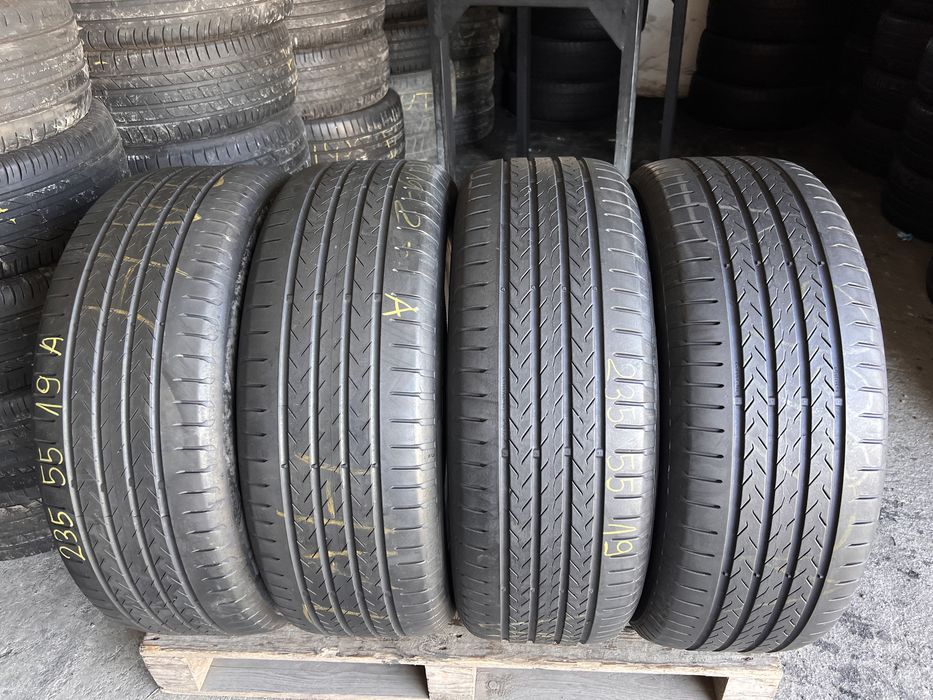 4 anvelope vara 235/55/19 , Continental , DOT 2022