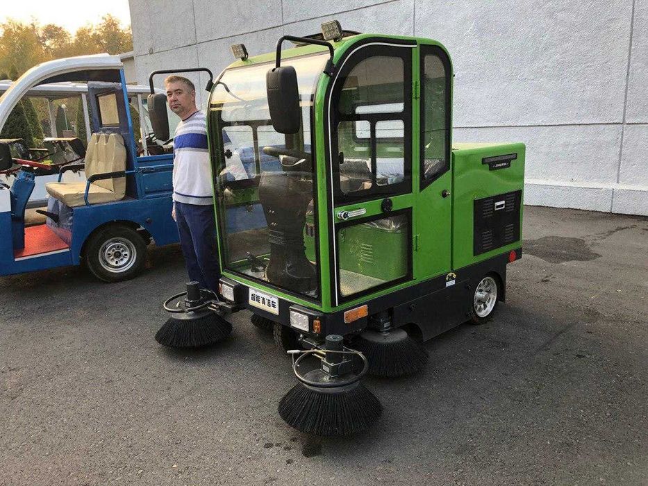 Мусоро Уборочная подметальная Электро машина