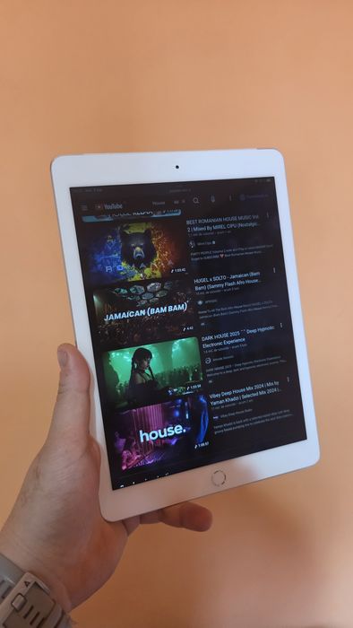 Ipad Air 2 white luminozitate redusa