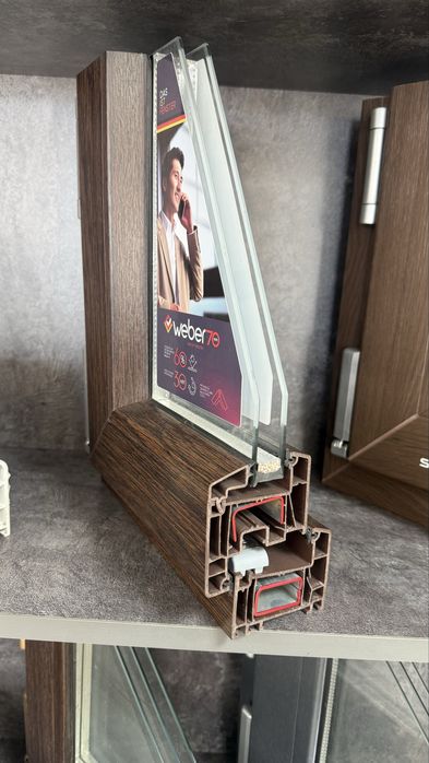 Пластиковые окна двери витражы