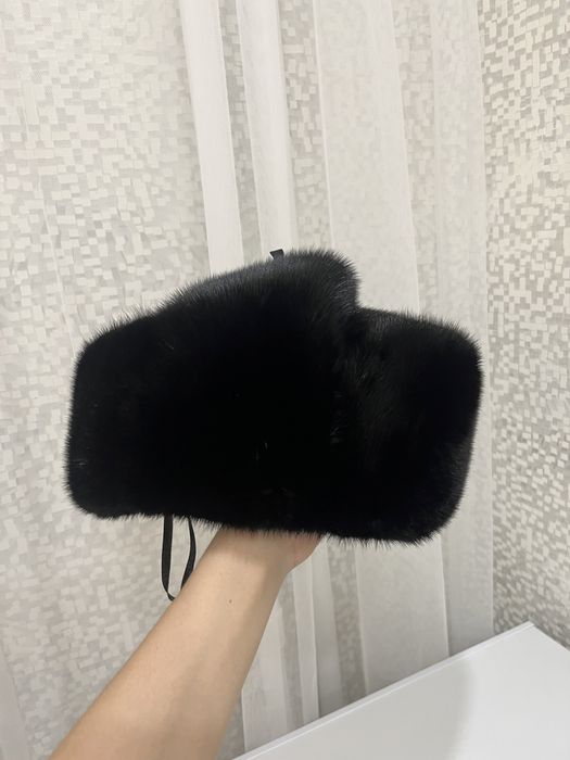 Продам норковая ушанка шапка