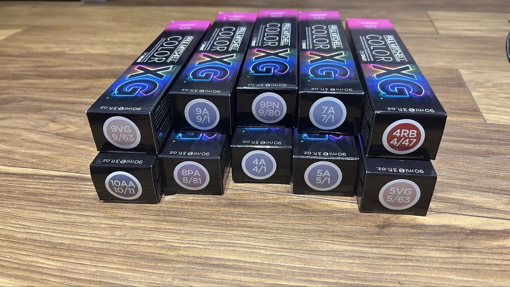 Професионални американски бои за коса Пол Мичъл