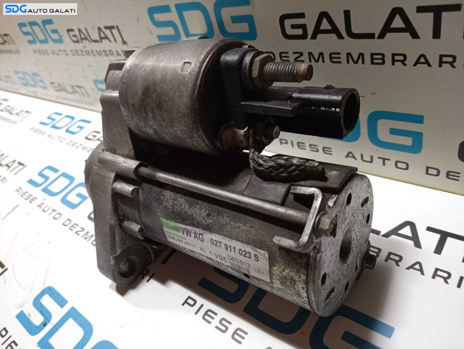 Electromotor cu 10 Dinti Skoda Fabia 2 1.6 BTS CFNA CLSA 2007 - 2014 Cod 02T911023S D6GS12 [B3618]
