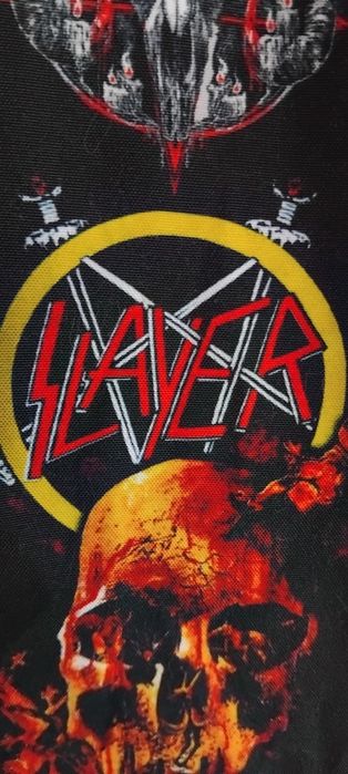 Риза без ръкави с уникален принт на SLAYER