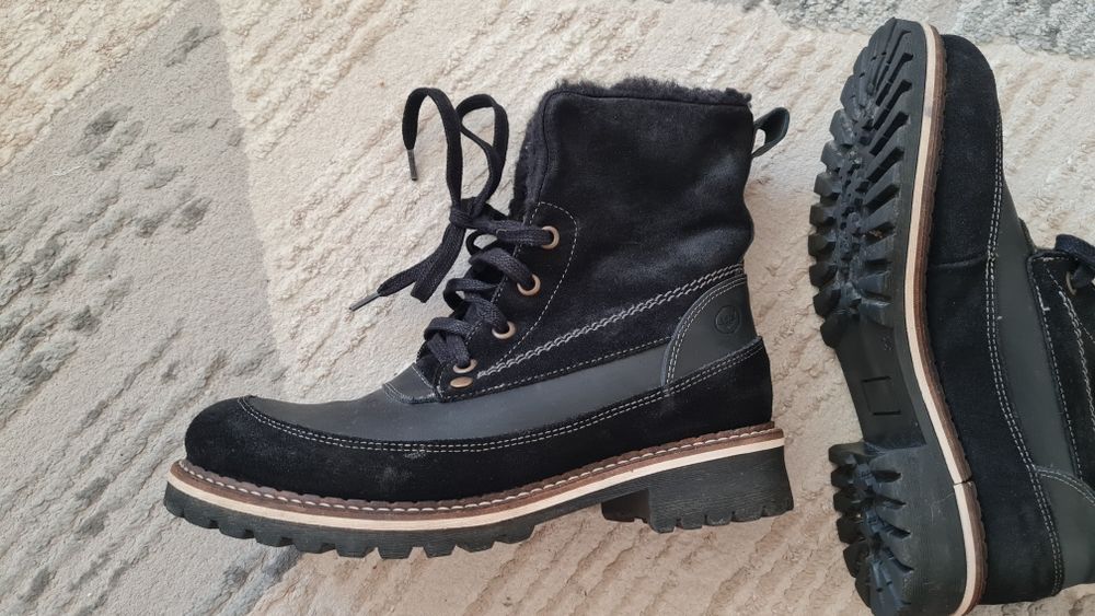 Ботинки кожа зимние 37