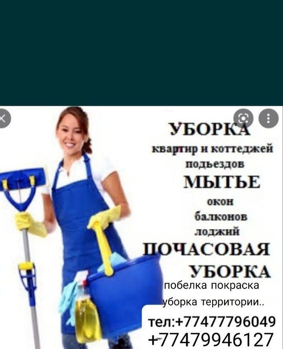 услуга по дому всё что касается по дому и побелка.