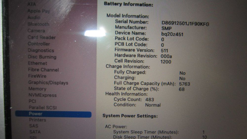 Laptop MacBOOk AIR I5 - 2015