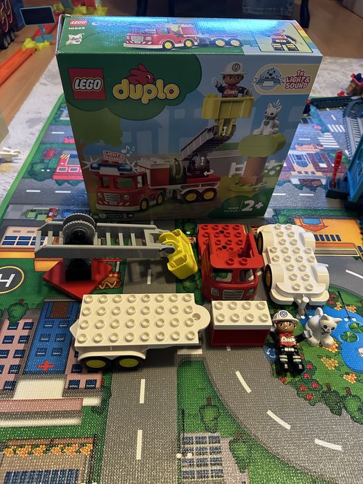 Lego Duplo Pompieri + Rulota
