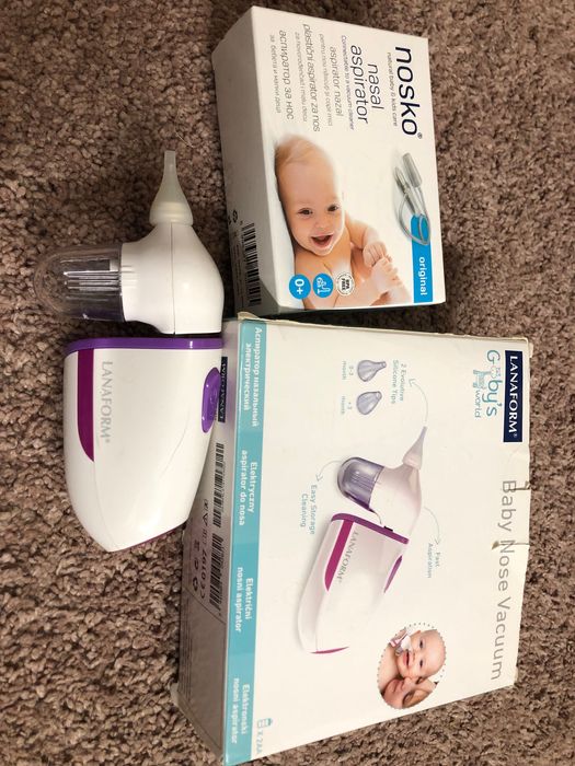Lanaform аспиратор за нос за бебе малки деца подарък nosko