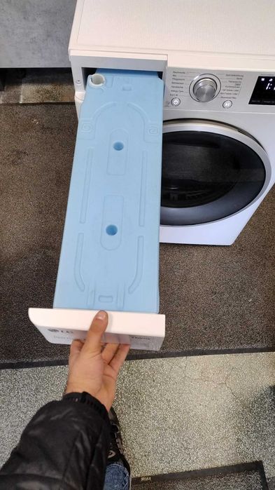 *ПРОМО* Комплект Пералня и Сушилня с термопомпа LG-ЛГ 8 кг Инвертор