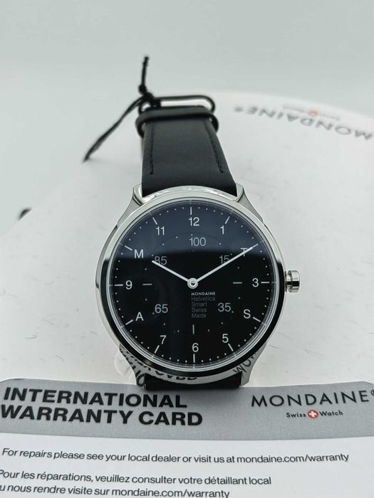 Mondaine Helvetica 40 mm – Hybrid Smartwatch – Nou – Full Set
