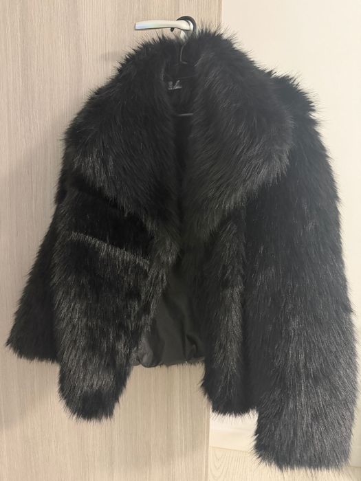 Vând haină de blană artficială