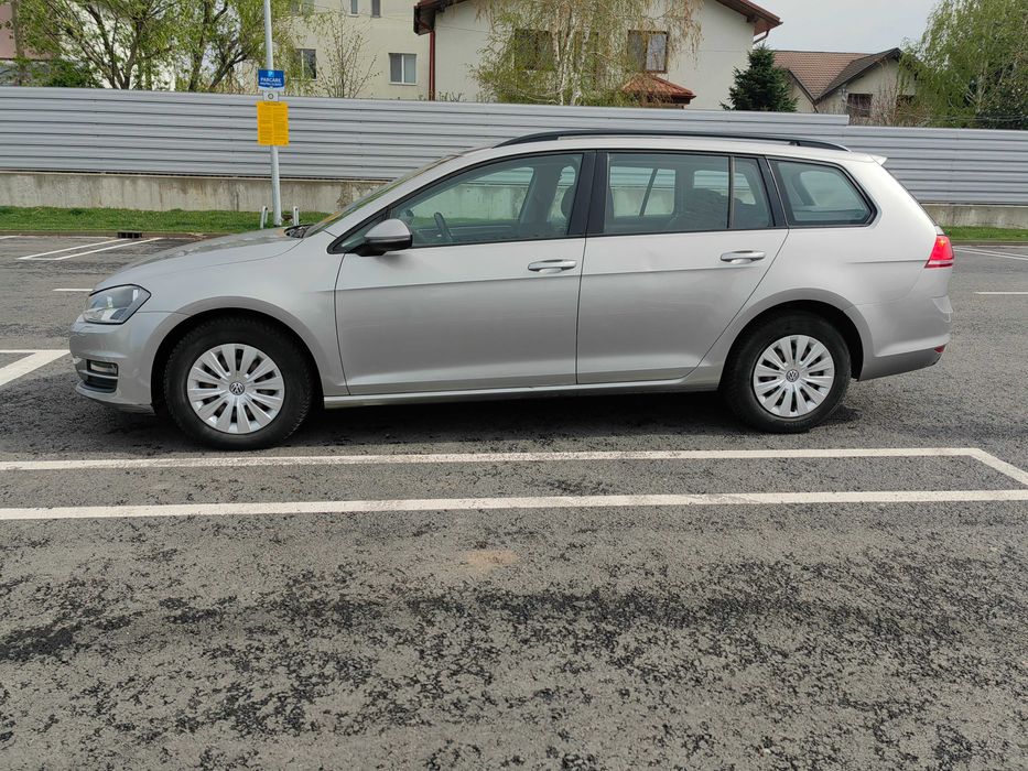 Golf 7 , Variant 1,6 TDI, gri argintiu, 2014, 226000 km