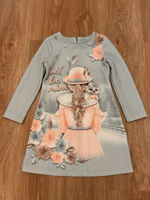 Детска рокля с раничка