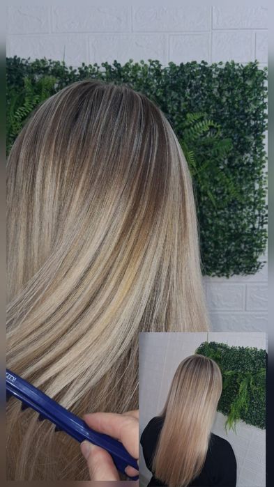 ЗАВИВКА волос, мелирование волос