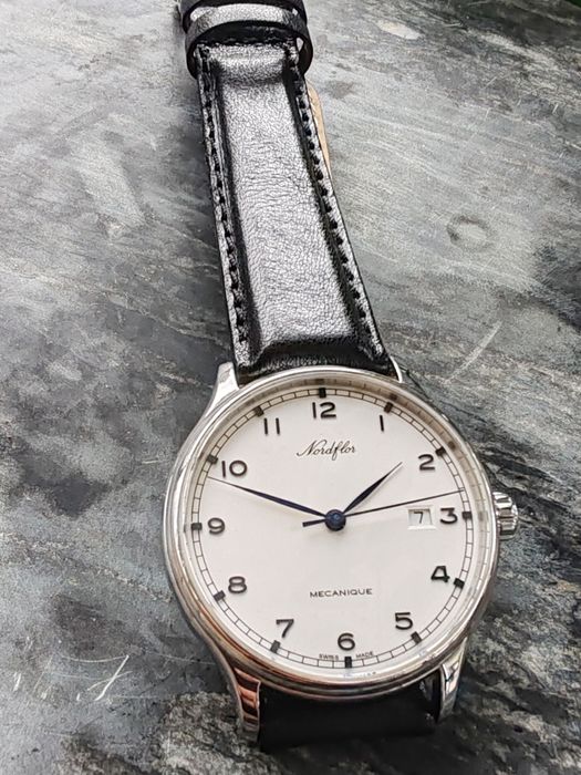 Ceas Nordflor Mechanique Custom 40 mm Funcționează Impecabil