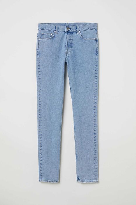 H&M - 6 blugi/jeans slim fit diverse culori, marime W31/32 L32, talie = 90 cm., noi