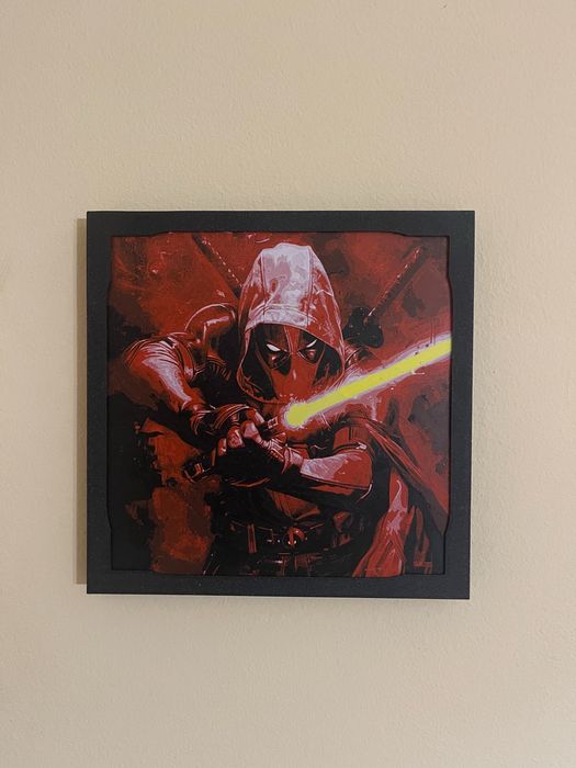 Релефна картина Deadpool