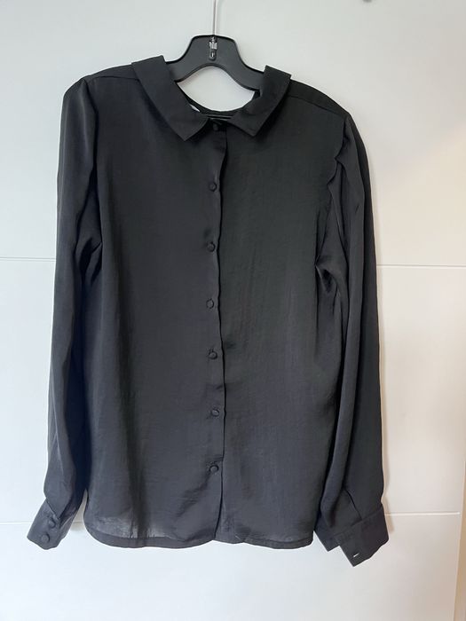 Дамска черна риза