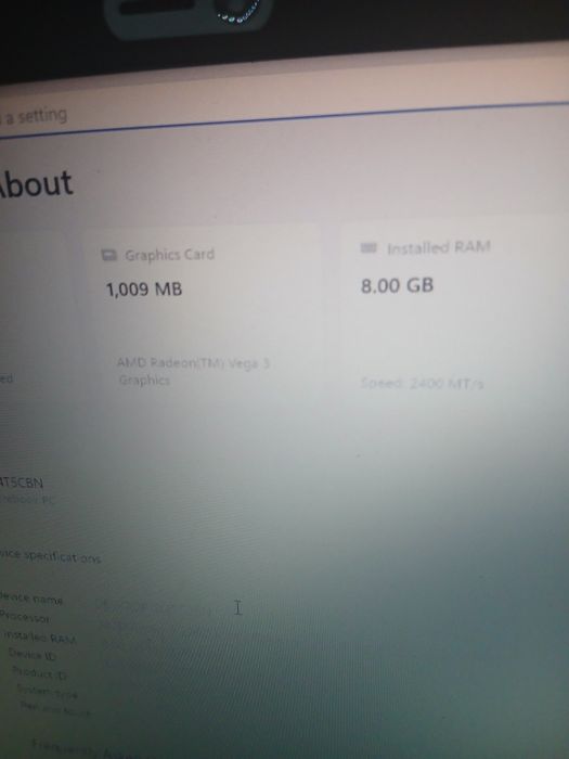 Vand leptop hp rayzen