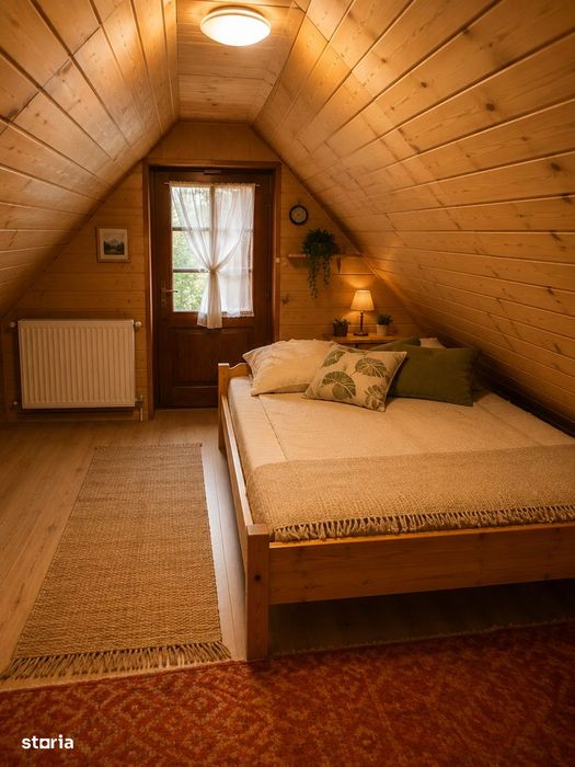 Casă de vacanță in Câmpu Cetății,teren  2.400 mp, lângă râu și pădure
