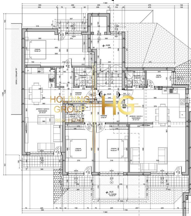 Продава се Тристаен апартамент в Варна, Виница - 137 кв.м за 1451 €/кв.м - Снимка #1