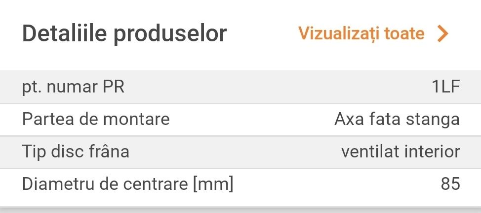 Disc frana fata AUDI Q7. PORSCHE CAYENNE. Touareg