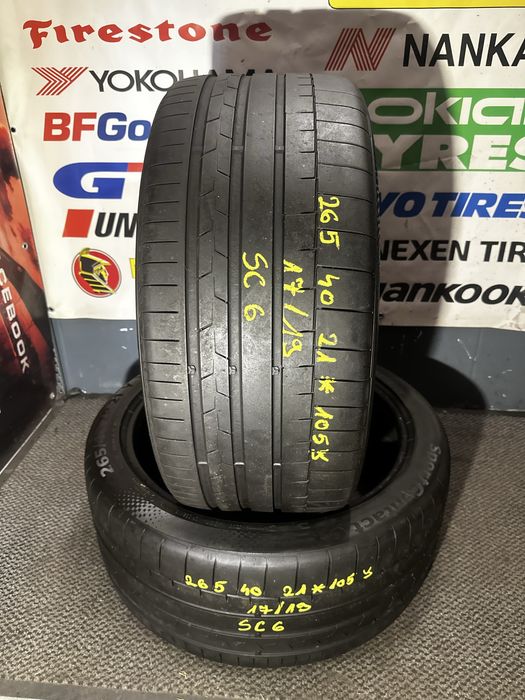 265/40 ZR21 105Y XL - Continental Sport Contact 6 Oferta