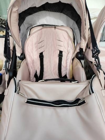 Бебешка количка с три коша Adbor