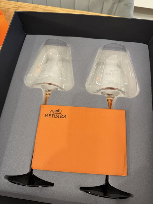 Hermes чаши за вино комплект за двама