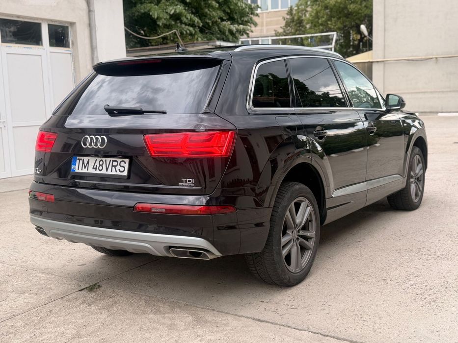 Audi Q7 Quattro S-Line, 2016, inmatriculata, avariata