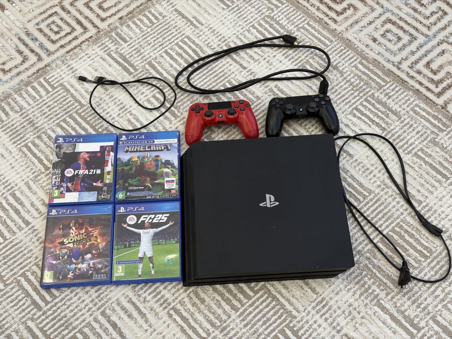 Ps4 pro 1 тирабайт