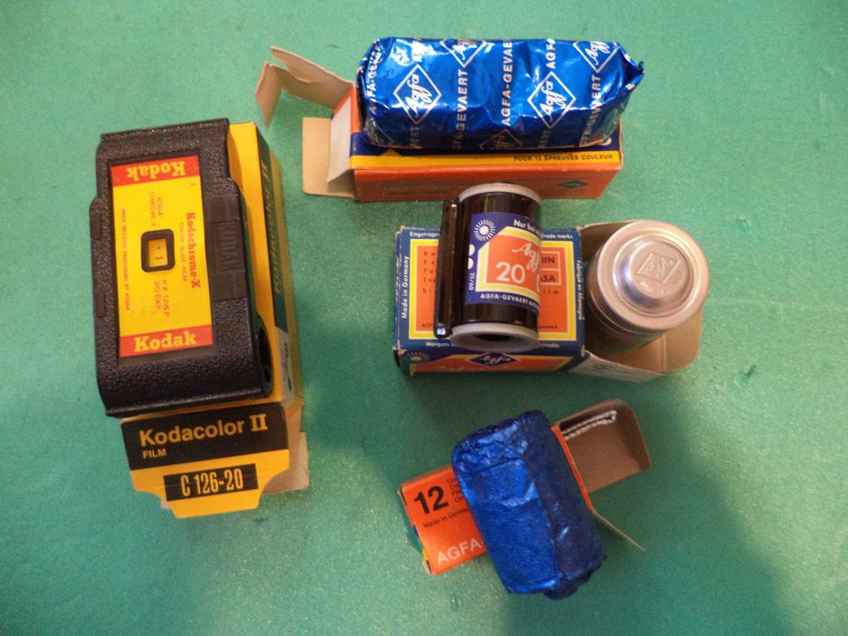 Vechi accesorii foto filme, becuri magneziu