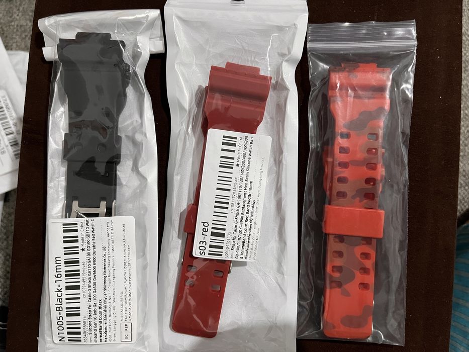 Curea pentru Casio G-Shock GA-100/110, GLS-100, GD-100, G-8900