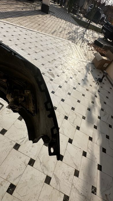 Передний бампер на Hyundai Accent