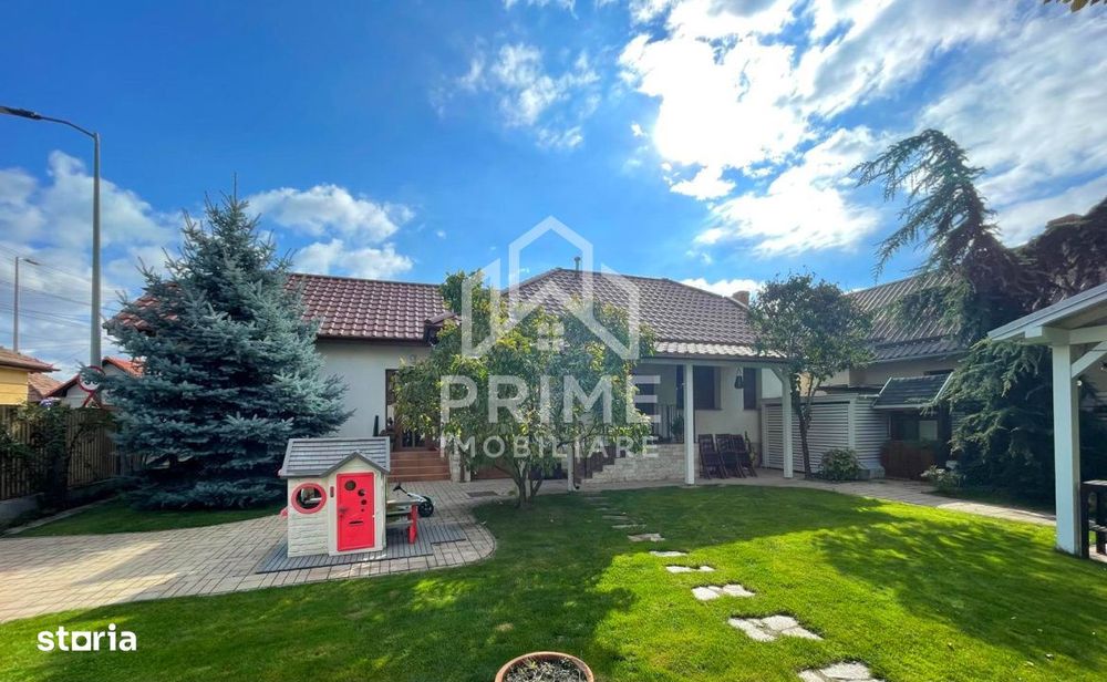 Casa moderna complet mobilata si utilata | 4 camere | teren 1000mp | P