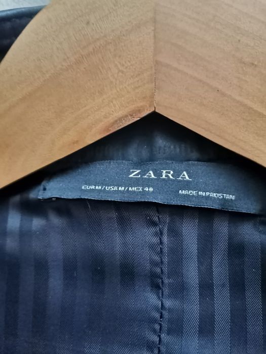 Geaca de piele Zara
