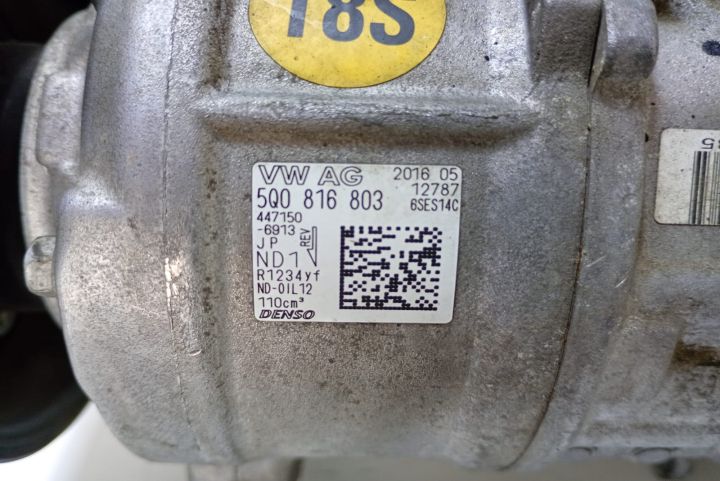 Compresor clima AC 5Q0816803 Volkswagen VW Passat B8 seria