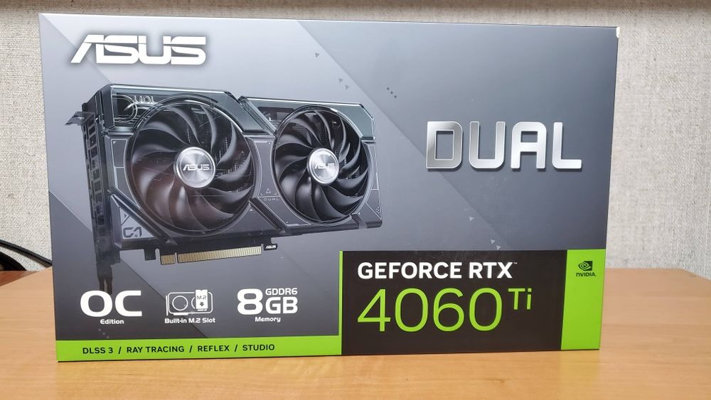 RTX 4060Ti 8GB ASUS OC Dual