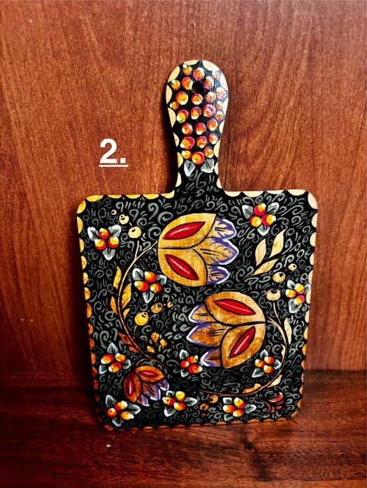 Расписные доски, ручная работа.