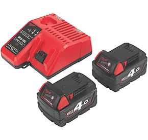 Mașină de gaurit+filetanta +2 baterii