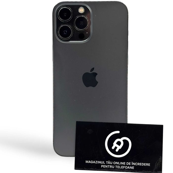 iPhone 13 Pro Max 100% 256Gb Graphite Bun +24 Luni Garanție/Apple Plug