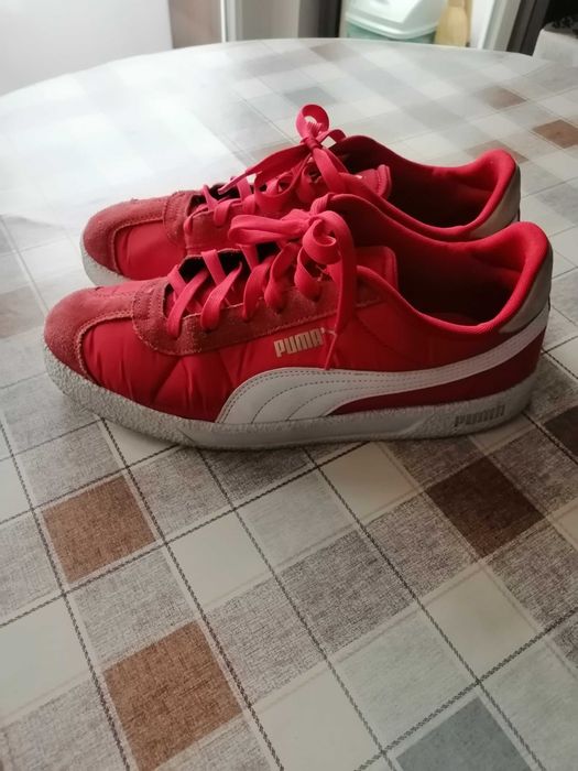 Мъжки червени маратонки Пума