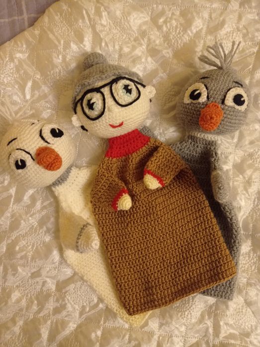 Вязанные игрушки ручной работой