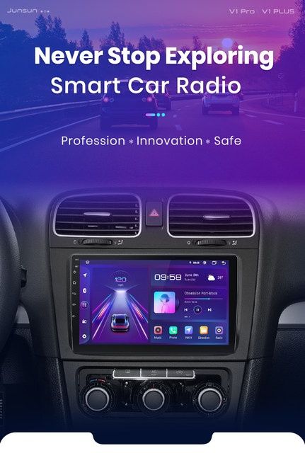 Навигация  андроид за VW Golf 6