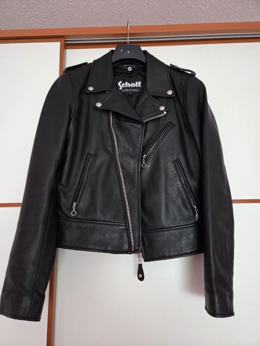 Schott N.Y.C. Кожено яке от естествена кожа